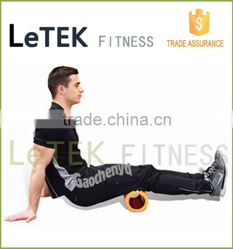Hollow EVA Foam Pilates Yoga Roller Grid Fitness Exercise Physio Gym Back Massage Tool