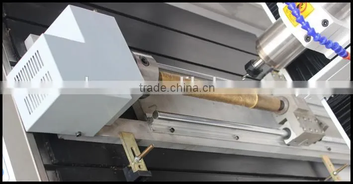 High precision cnc machine for engraving metal 6090 with water sooling system