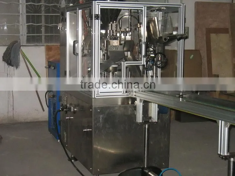 Tube Filling & Cartoning & Labelling Machine