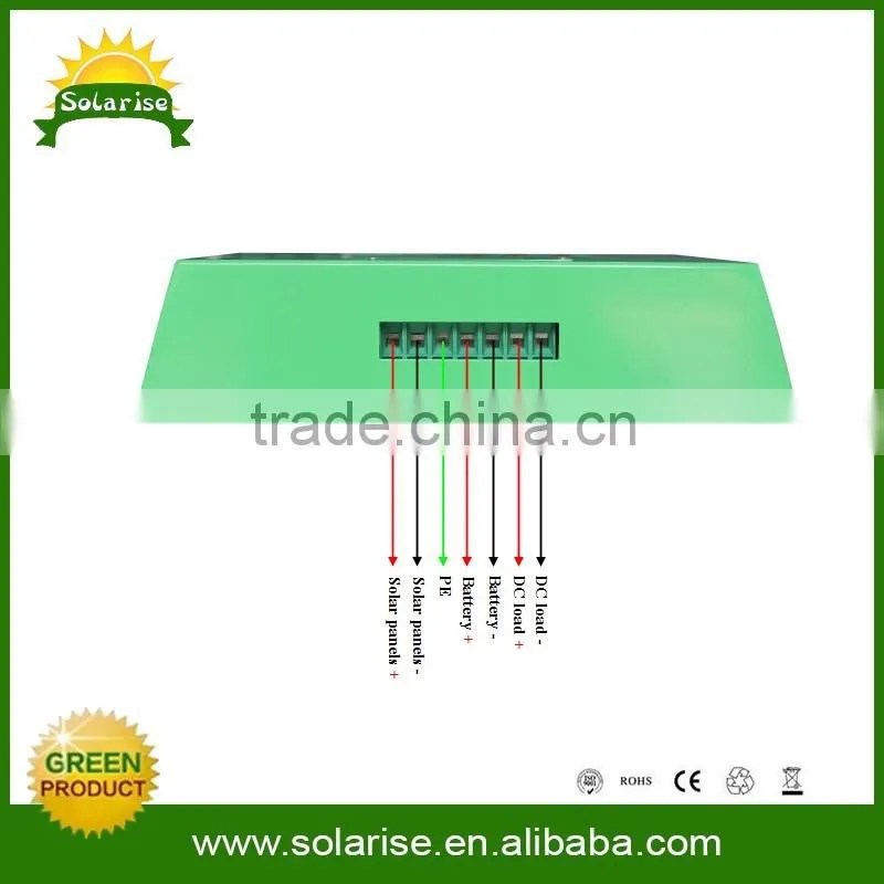 complete solar solution 20a pwm double load solar controller
