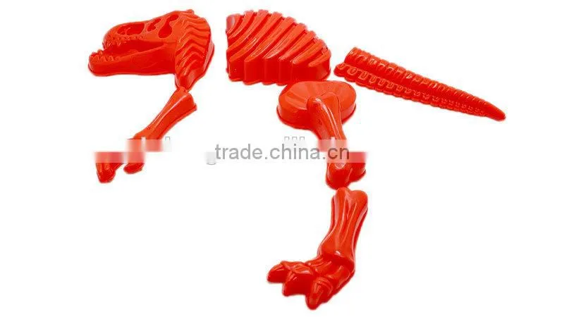 Dino Sand Mold Set (7 Pcs. Set) sand fun playset moving alive soft sand moulds moon modeling sand mold toy! TOOLS ONLY,NO SAND!