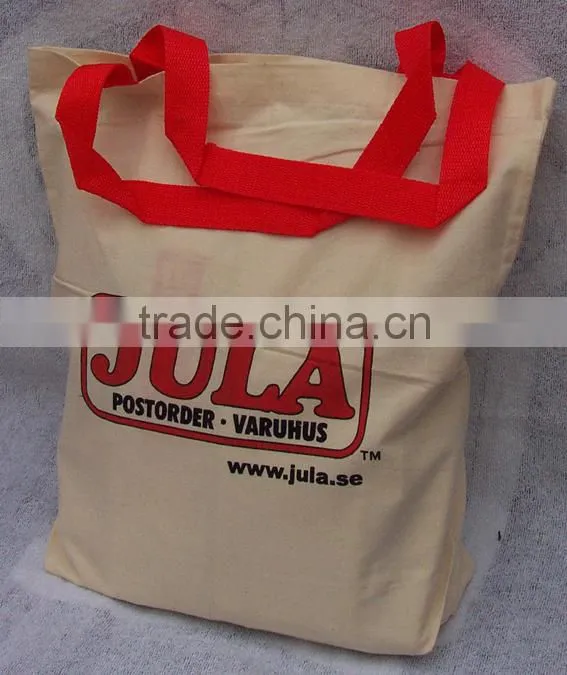 Recycled cotton canvas fabric designer bags/cotton tote bags