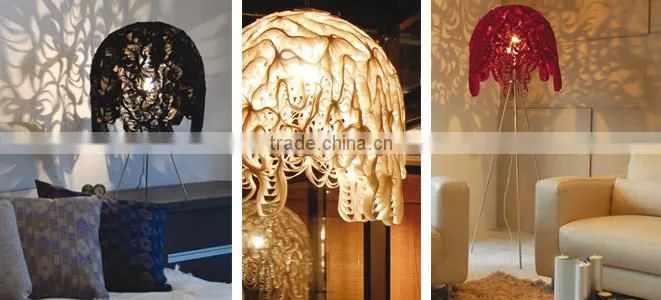 New disign Fashion type floor lamp with modern lighting for red bed floor lights