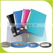 custom logo design pvc clip folder,bone folder
