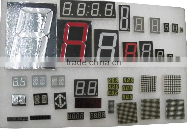 Shenzhen supplier 2 digits digital number led display board