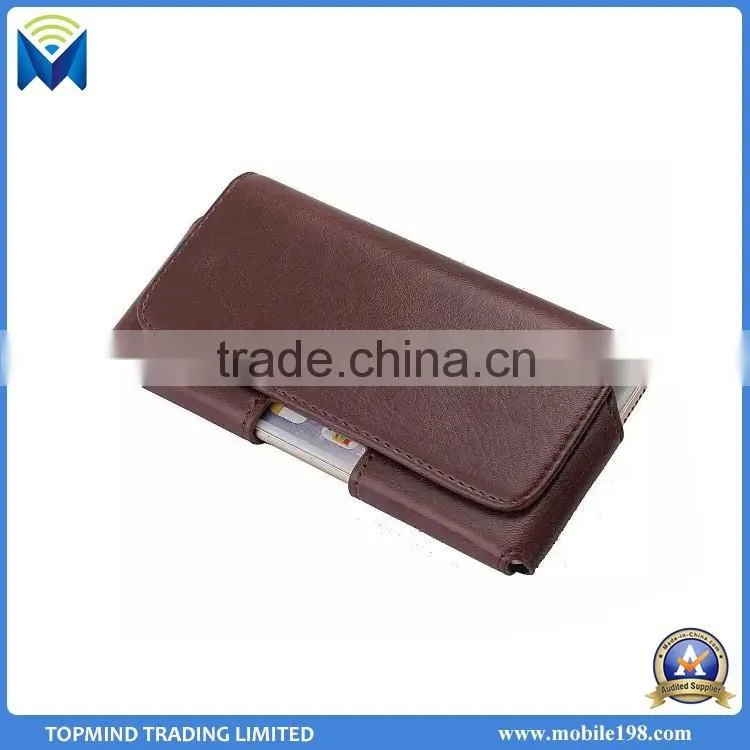 Two Size Belt Bag Leather Case for iPhone 6 6 Plus, Waist Bag Wallet Phone Case