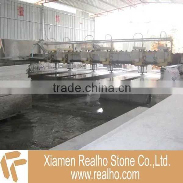 Indoor bullnose granite stair treads