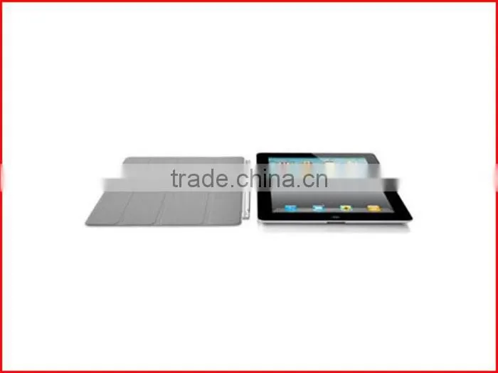 2015 fashion Waterproof belk leather smart cover cases for ipad 2 3 4 with high qulity PU lleather cover for ipad