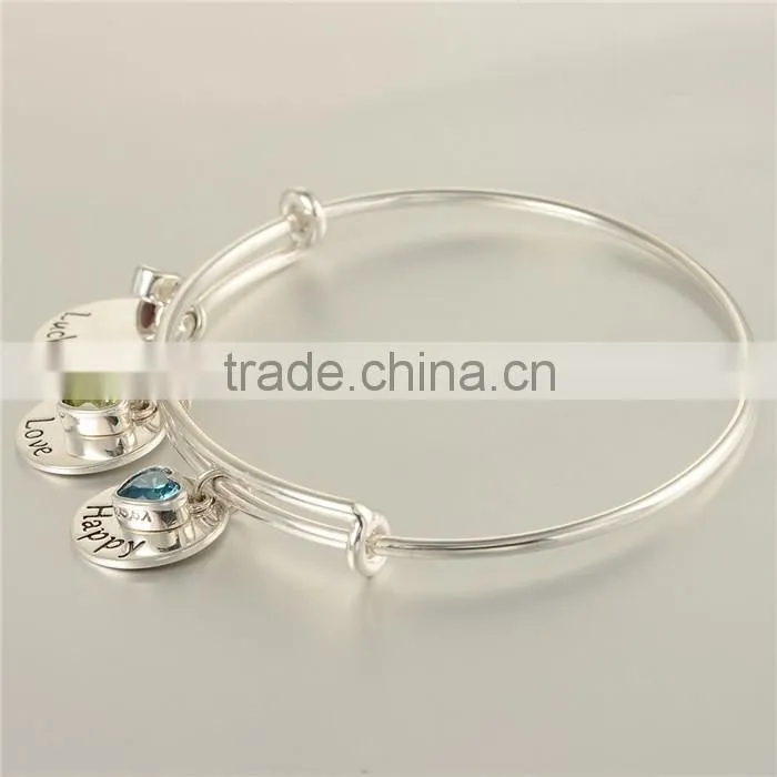 925 Silver Silver Jewelry Charm Bracelet Fashion Bracelet Factory Direct Wholesale