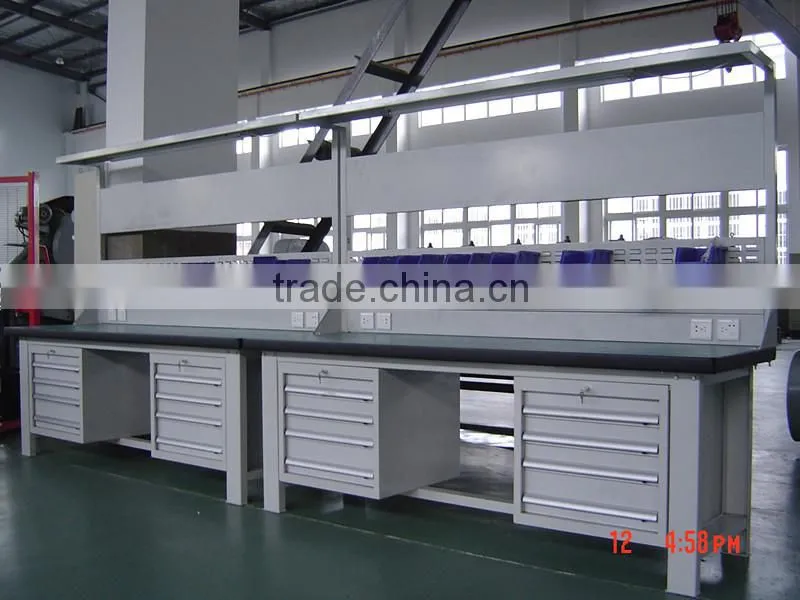 working table design drawers /steel work bench