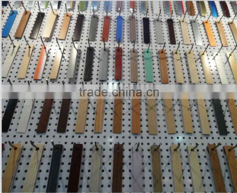 Wood grain pvc edge band