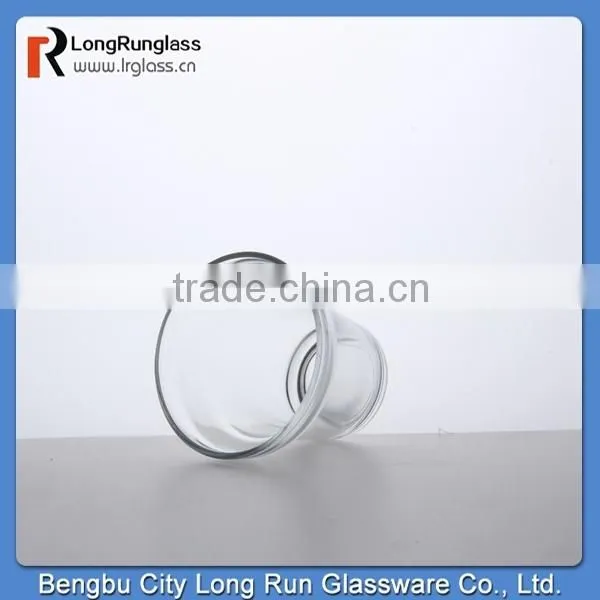 LongRun 2015 hot selling 89ml mini glass container holder for candle made in china wholesale
