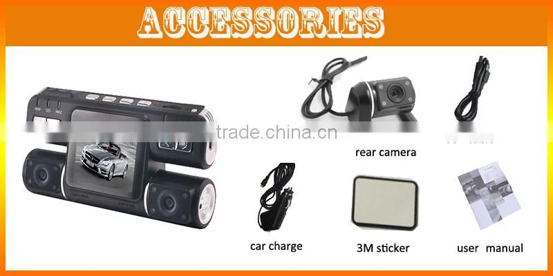hd 1080p car rear view camera system with gps tracking plotter car dvr