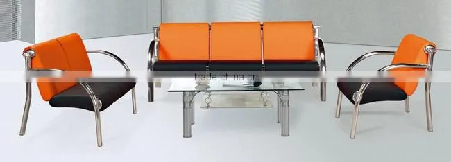 TZ-B01 Metal Frame Waiting Sofa for Office Reception