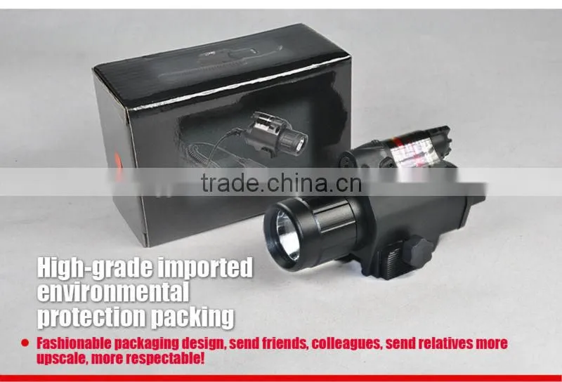 Tactical green and red Laser Sight with LED for Picatinny Rail