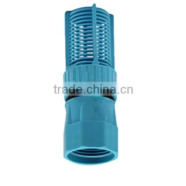 Female or socket plastic foot valve