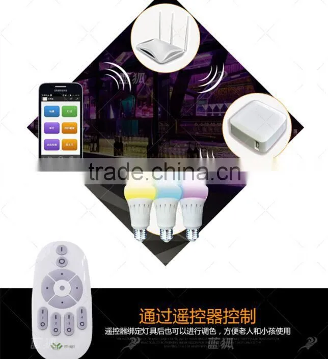Wireless control LED light strip smart mobile control Lamp color changeable full color LED