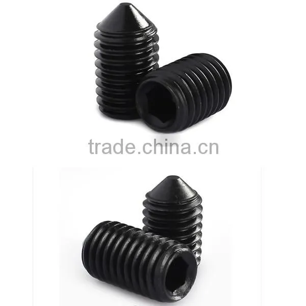 DIN 914 SET SCREW BLACK OXIDE