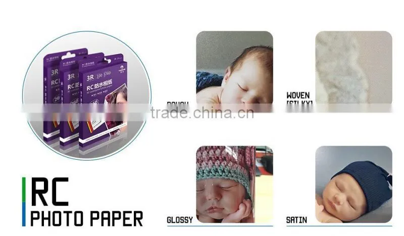 China best sell A4 4R 5R double matte photo paper, low price premuim quality
