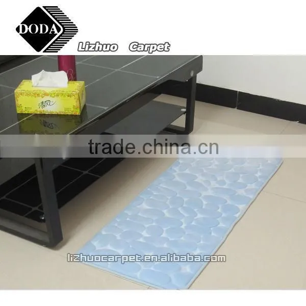 3Ddesign stone shaped bathmat entrance carpet kitchen rugs