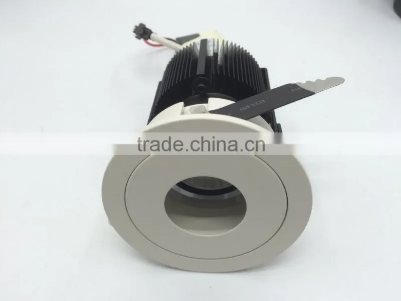 Big Size 10W Round hole Recessed 10w 72lm LED downlight TEC002C10WHT2