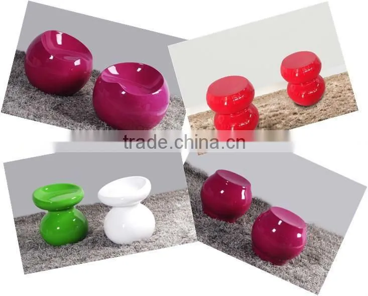 Wholesale China supplier high gloss fiberglass good appearance stool