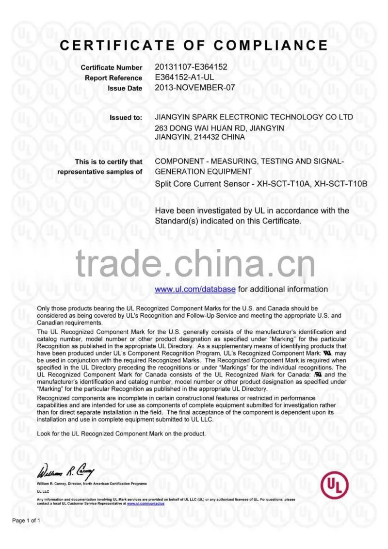 250A/5A T type split core current transformer