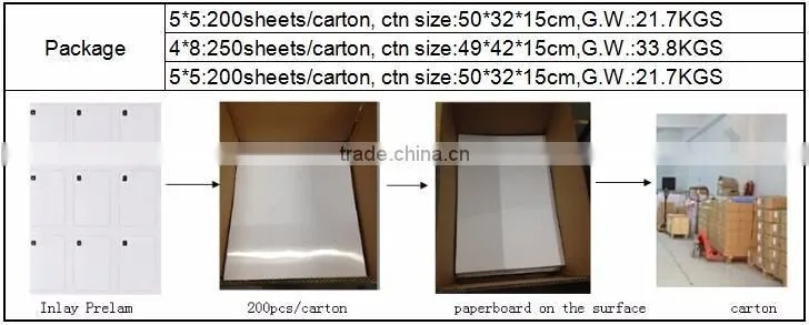 PVC LF RFID card inlay