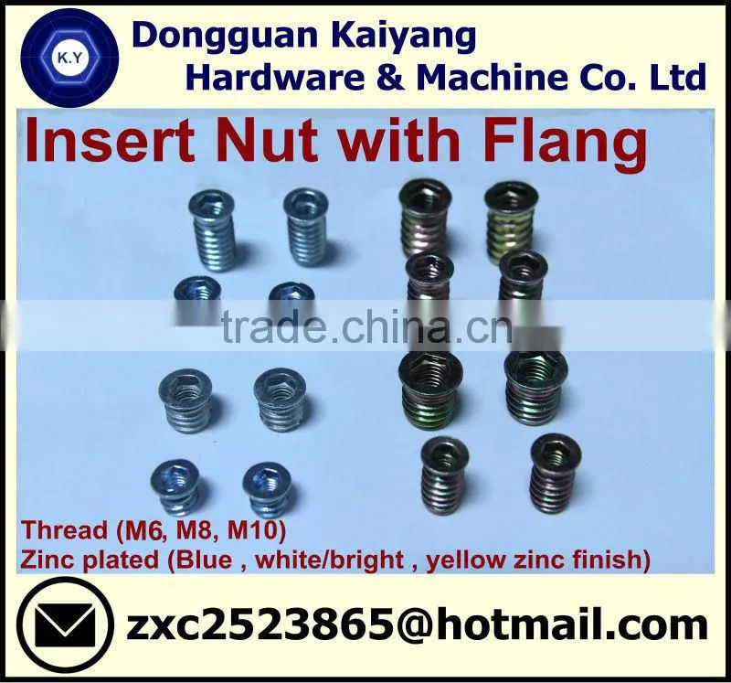Rivet Nuts (for Furniture); M6, M8