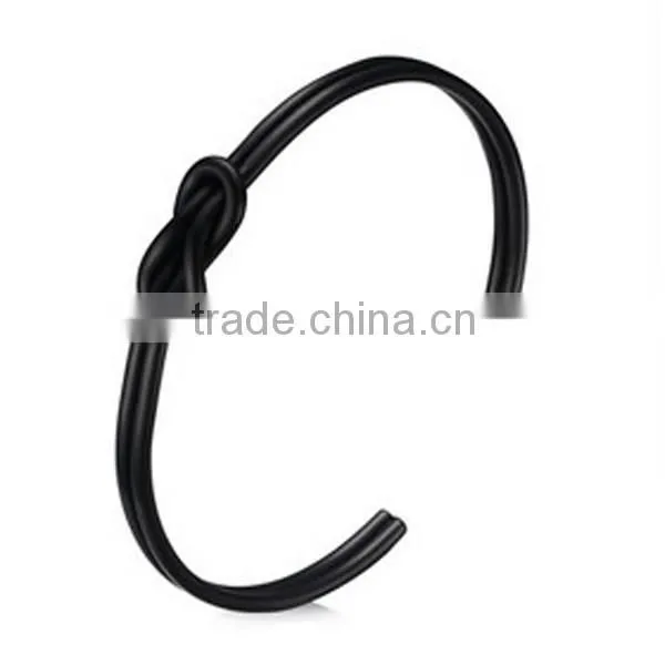 Personality Stainless Steel Jewelry Bowknot Three Colors Bracelet