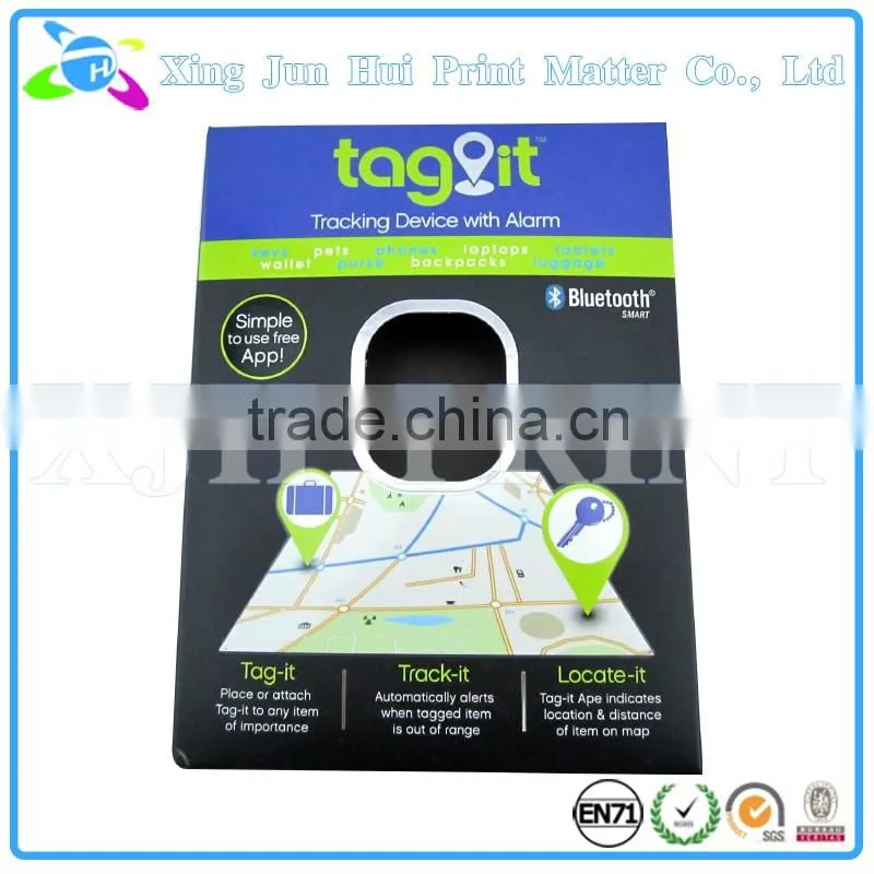 Electronic GPS Tracking Device Packaging Color Box