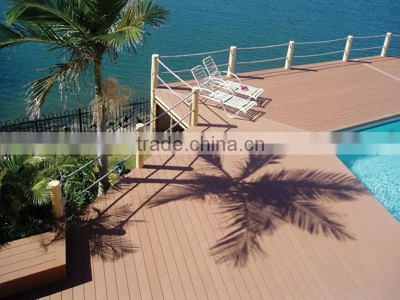 Red Composite Decking