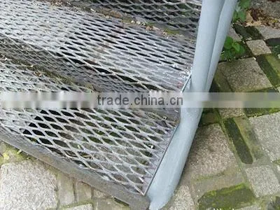 Zinc coated perforated mesh