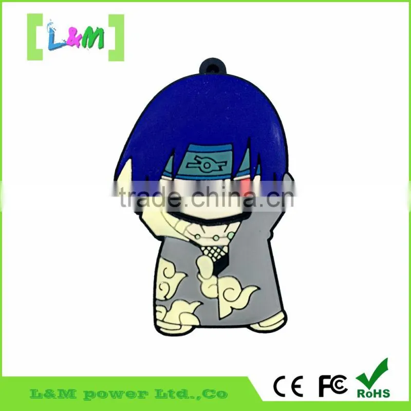 Promotional best selling PVC 8GB Cartoon Character Usb Flash Drive