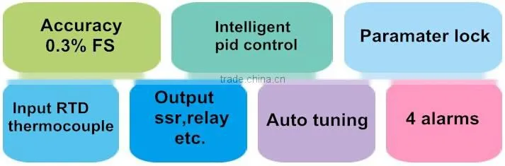 Yudian AI-508 digital temperature controller with thermocouple