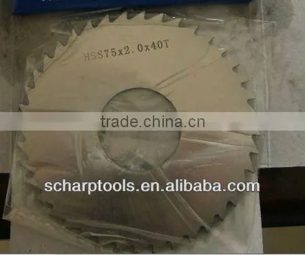 HSS slitting High speed steel HSSCobalt