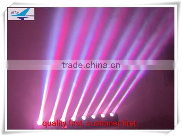 (8pccs) moving stage lighting 8 x 10w rgbw led pixel beam moving bar light