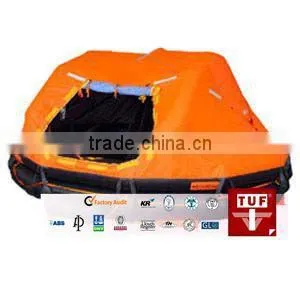 Marine SOLAS Throw-over inflatable liferaft