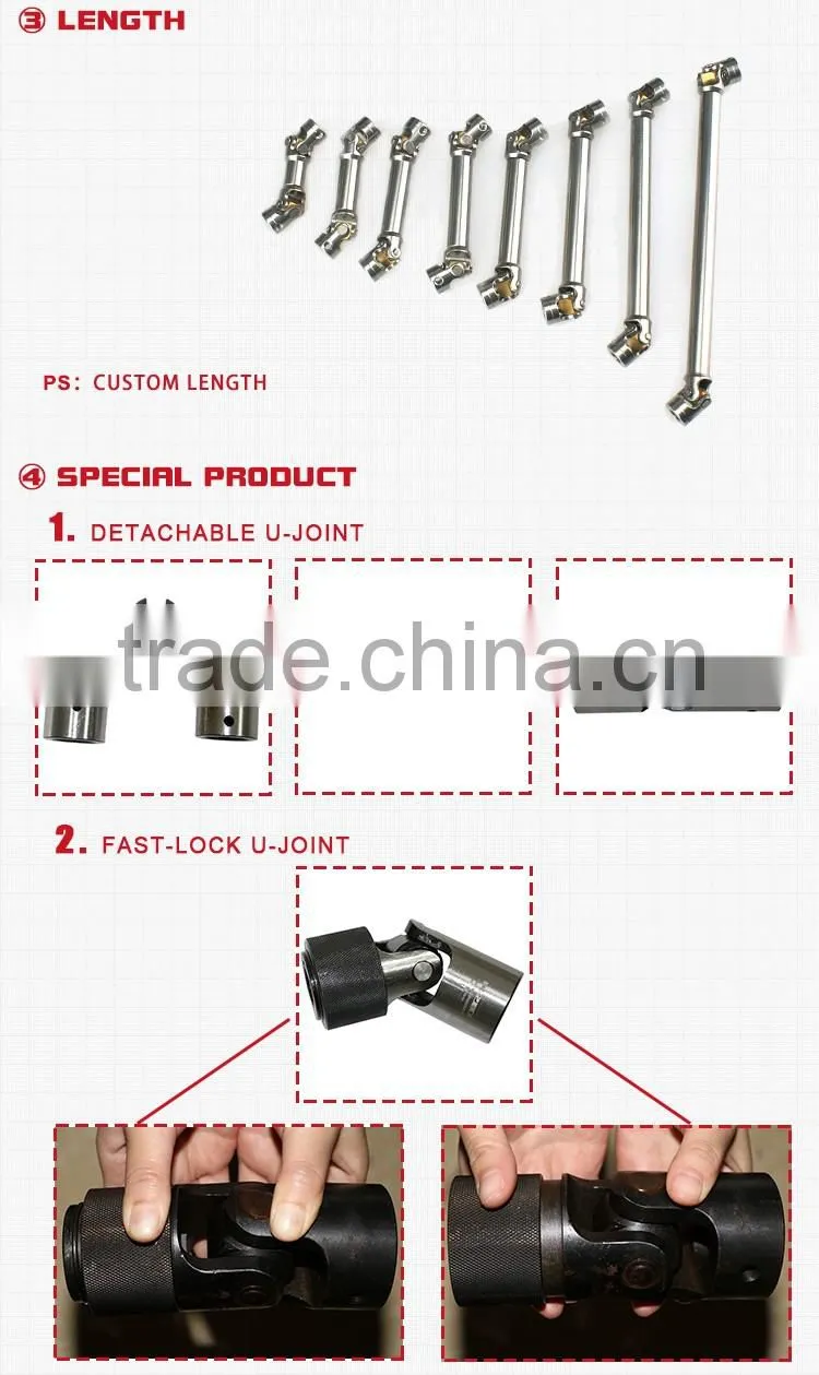 agricultural machinery china front wheel drive shaft