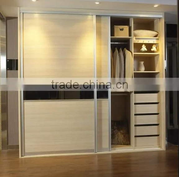 wooden almirah designs, 3 doors mdf almirah, wood closet wardrobe