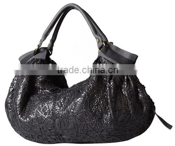 fashion ladies canvas shopping handbag