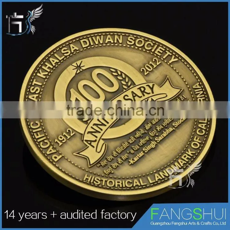 Good luck stainless steel coin mi moneda coin factory price for sale