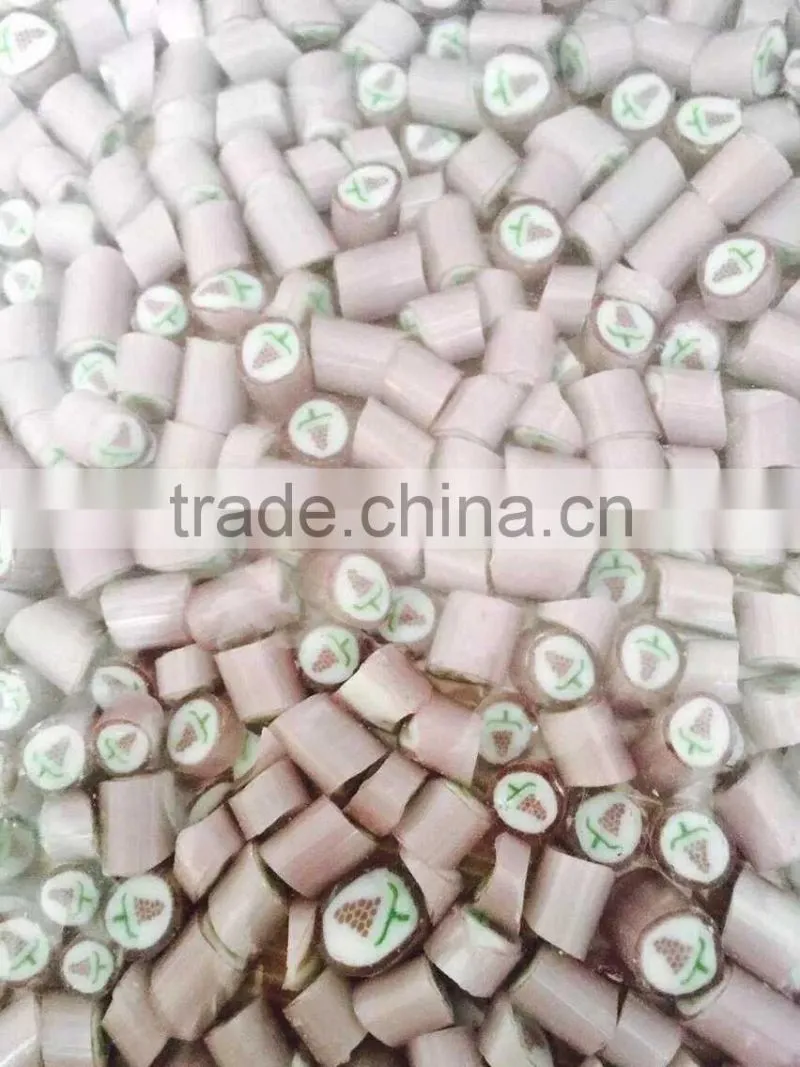 Handmade Custom Pattern Individual Packed Fruit Flavored Hard Candy