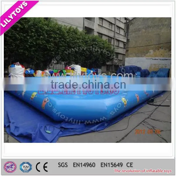 Kids Giant square inflatable pools for adults and children,best selling inflatable swimming pool