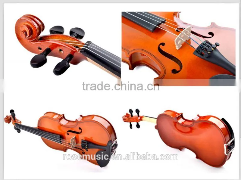 hot sale girl palying violin cheapest Maple Chinese violin Deviser V10