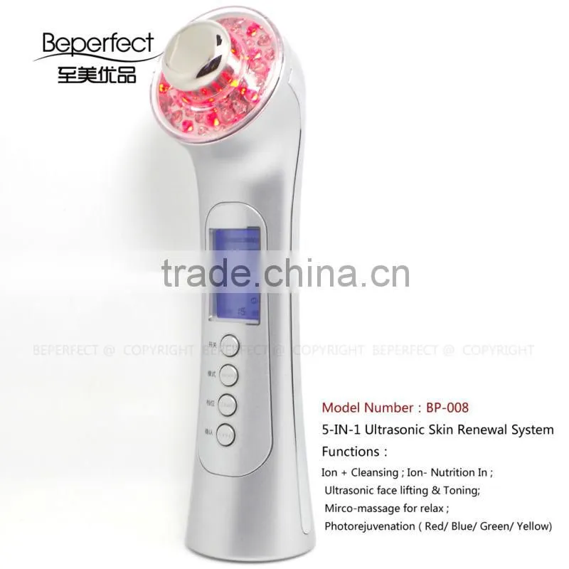 BP008A-ultrasonic beauty device personal facial beauty care device