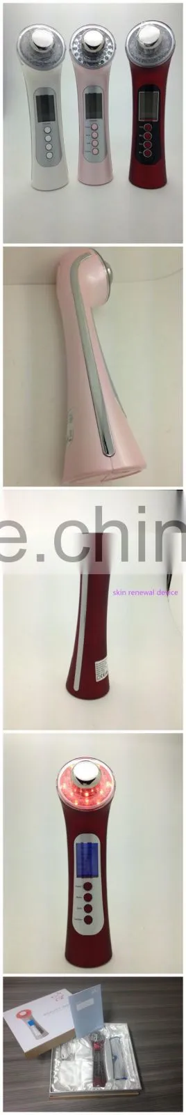 portable beauty device 5 in 1 skin renewal device wrinkle removal