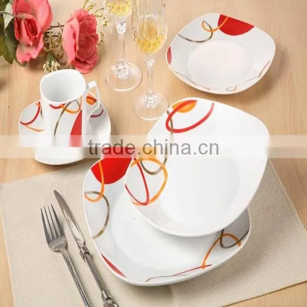 square plate dinner setporcelain dinner set,cheap dinnerware dinner plates
