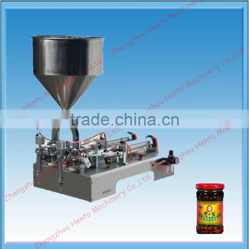 Automatic hot sauce filling machine