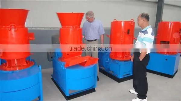 HSKL-E550 series flat die type with a rotating roller production line